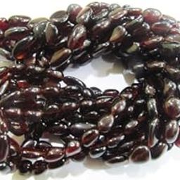 Natural Mozambique Garnet Beads, Garnet Nugget Shape Tumbled 8 to 17mm, Sold per Strand Wholesale Rates-21