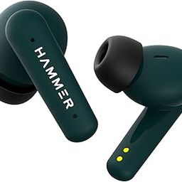 HAMMER Airflow Plus TWS Earbuds with Bluetooth 5.1, Smart Touch Control, Type-C Charging, IPX4 Rated SweatProof, Stereo Sound, Upto 23 Hours Playback, Noise Isolation (Emerald Green)-20