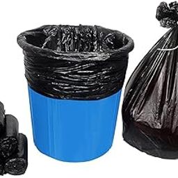 Garbage Bag Black ( Pack of 3 ) ( 90 Bags ) 19*21 Medium 13 L Garbage Bag, plastic-image-35