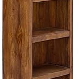 TANWAR HANDICRAFT Solid Wood Book Shelf | Book Rack | Book Cabinet with 3 Shelf-image-15