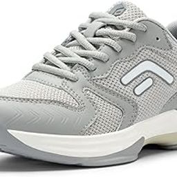Wide Pickleball Shoes for Women Outdoor Court Lightweight Tennis Shoes Womens Ultra Cushioning Court Shoes with Arch Support & Wide Toe Box-picture-16