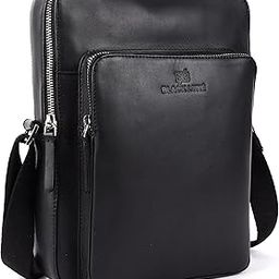 Unisex-Adult Genuine Leather Messenger Bag Slings Bag| Travel Crossbody Bag-picture-24