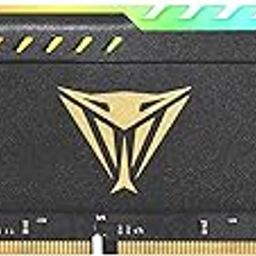 Patriot Memory Viper Steel RGB DDR4 RAM 32GB (1X32GB) 3600MHz CL20 UDIMM Desktop Gaming Memory Module PVSR432G360C0-116