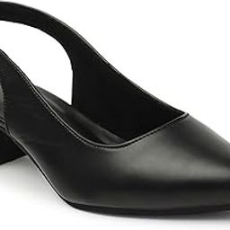 Women's Slip On Casual Block Heel Pumps-image-18