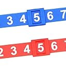 BNF®2Pcs Foosball Score Counter Kids Foosball Counters Foosball Table Scoreboard Red and Blue|Sporting Goods | Foosball|2 Foosball Score Counters-26