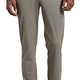 turtle Men Nylon Stretch Slim Fit Solid Flat Front Formal Trouser-picture-25