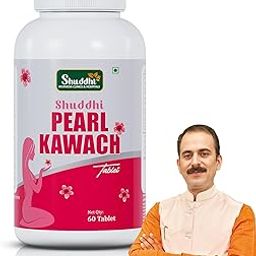 Shuddhi Pearl Kawach Tablets | Ayurvedic Calcium Tablets For Women | Improves Bone Health & Strength, 60 Tablets-image-88