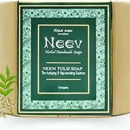 Neev Herbal Handmade Soaps Neem Tulsi Handmade Soap-image-13