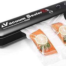 JETVEEK Vacuum Sealer Machine Vacuum Packing Machine For Fruits Meat Preservation With Dry And Moist Sealing Modes With Automatic Fresh Food-Sealer (MultiColor)-image-1