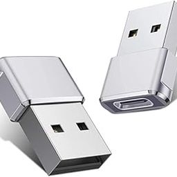 Multicolour, Mini USB C Type C Adapter Plug, Type C Female to USB A Male Charger Charging Cable Adapter Converter-31