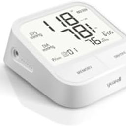 Yuwell Digital Blood Pressure Monitor, Model YE-670AR, Large LCD Display, Voice Broadcast, 74 Memory Storage, XL Cuff, Built-in Rechargeable Lithium Battery, Charger-0