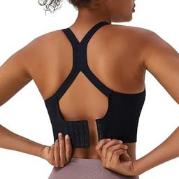 Polyamide High Elasticity Anti-Sweat Non-Wired Non-Padded Full Coverage Sports Bra for Women-16