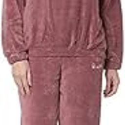 Women Winter Nightsuit Ladies Fur Nightwear Warm Night Suit for Girls Night Dress Pyjama Set Women's Full Sleeve Top and Pajama Pants Regular Fit Round Neck Pyjama Set-image-66