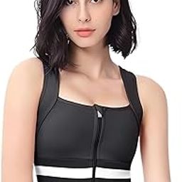 Elite Performance Zip-Front Sports Bra | Longline, Supportive Workout & Yoga Top with Enhanced Comfort, High Intensity Bra-image-0