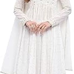 Women Cotton Gathered Printed Suit Set-image-38