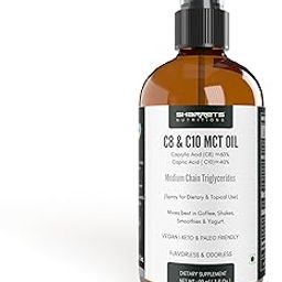 C8 C10 MCT Oil Oral Spray, 90ml - Pure Medium Chain Triglycerides for Radiant Skin, Lustrous Hair, and Health & Wellness (Dietary & Topical Use)-4