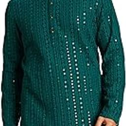 Men's Cotton Regular Fit Casual Kurta-image-91
