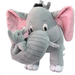 HUG 'n' FEEL SOFT TOYS Elephant Soft Toys, Elephant Toys for Kids, Birthday Gift for Girls/Wife, Boyfriend/Husband, Wedding for Couple Special, Rakhi for Brother/Sister Gift Items, (30 cm)-13