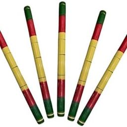 DIGSMORDEN Wooden Tiranga Dandiya Stick for Dance Garba Stick for Navratri Celebration Large Size 14.4 Inches (Pack of 1 Pair)-image-13