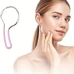 TWINZEN 2Pc Portable Painless Spring Facial Epilator for Face | Threading Machine for Women Remove Unwanted Hair on Upper Lip Chin Face and Neck | Gentle & Effective Hair Removal-10