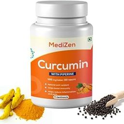 MediZen Curcumin for Immunity Boost and Inflammation reduction - Natural supplement to manage Chemotherapy side effects-image-21