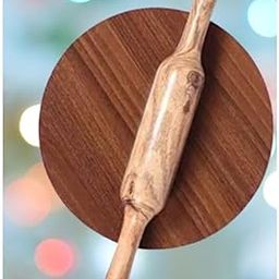 KANDY SHOP Wooden chakla belan Rolling Pin & Board Rolling Pin & Board (Pack of 1), CP079 - Rolling pin and Board-image-48