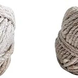 Bloomun Cricket Bat Handle Thread Rope 2 Roll Grey-6