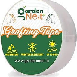 Garden Nest Grafting Tape | 2-Inch Buddy Tape for Fruit Trees & Plants | Self-Adhesive PE Stretchable Film for Grafting & Budding | Waterproof, Biodegradable & UV Resistant Garden Grafting Tool-30
