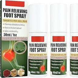 Shinora Pain Relief Foot Spray for Heel Pain, Plantar Fasciitis, Cracked Heels & Foot Ache – Ayurvedic Herbal Spray for Pain Relief & Blood Circulation – 30ml – Instant Relief for Feet, Ankles & Legs (3)-image-34