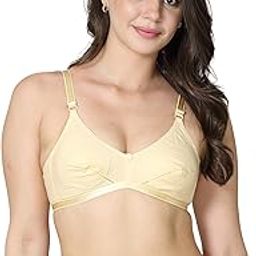ALIS Women’s Cotton Shaper Bra – Medium Coverage, Wire-Free, Round Stitch Support, for Traditional Outfits-image-64