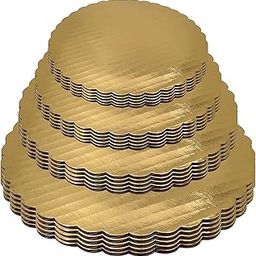 BIG BOX 4 Size Combo 7,8,9,10, Each 3 Piece Cake Cardboards Reusable Round Cake Drum Cake Circle Cake Bases Parties Weddings Birthday Cakes-image-60