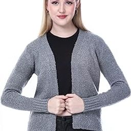 Women's Front Open Cardigan Winter Sweater- Lightweight Layered Knitwear -Full Sleeve Warm Cardigan -Elegant Casual Wear for Girls & Women-Comfortable Fit-image-15