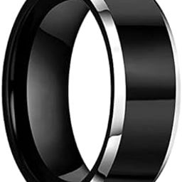 Stainless Steel Ring Jewelry Band For Men - Size 9 | Elegant and Durable Rings for Men | Perfect Ring for Men Seeking Style and Strength | Men's Ring - Size 9-image-8