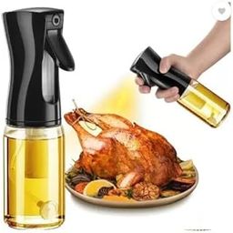 JAPK CRYSTAL AGATE 100ml Glass Oil Spray Bottle, Oil Dispenser, Oil Sprayer for Air Fryer, Kitchen, Cooking, Barbecue, Salad, Baking (Spray Pack of 1, 100 ml)-image-63