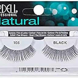 ARDELL NATURAL STRIP LASHES 105 BLACK-65002 + Duo Clear Glue 1g-33
