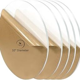 AbhiKalpya Art Studio Transparent Acrylic Sheet Circle 5 pcs Plexiglass (DIA : 10 Inch) Set of 5-image-19