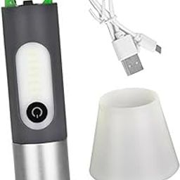 Jazzy Pearls® Handheld Torch Lights 4Modes Tent Flash Lights Portable flashlights Keychain 3.3x3.3x14cm|Sporting Goods | Outdoor Sports |Flashlights|As You Choose-33