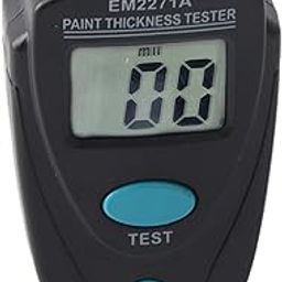 UniMarket® Thickness Tester, Paint Thickness Meter Automatic Calibration with Manual for Worker for Factory for Technical Staff for Lab(EM2271A)'$-15