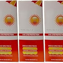 MAHAKALI TRADERS Dry Skin Deep Nourish 60ML Sunscreen Cream for (Women & Men) Ideal for Indoor and Outdoor (Pack Of 3)-40