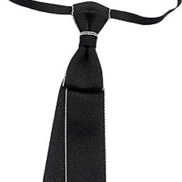Meadawgs®Men Necktie Women Pre Tied Necktie Pretied Ties for Party Carnivals Concerts Black Sharp Corner|Clothing Shoes & Accessories | Mens Accessories | Ties|1 Necktie-image-24