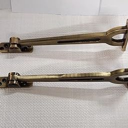 Pure Brass Heavy Weight Capacity Brass Jhula Reversible Fitting For Wooden Swing, Brass Reversible Hinges For Wooden Swing Size 10" (1 Pair)-picture-18