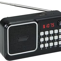Drumstone (𝗦𝗽𝗲𝗰𝗶𝗮𝗹 𝟱 𝗬𝗲𝗮𝗿𝘀 𝗪𝗮𝗿𝗿𝗮𝗻𝘁𝘆) FM Radio with Bluetooth, USB, AUX, TFT Card, Loud Bass, 1200mAh Battery, Clear Sound, Built-in Antenna, Number Key Playback, Pocket Speaker-8