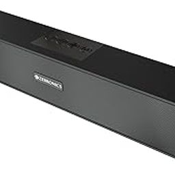 ZEBRONICS Zeb-Astra 20 Wireless BT v5.0 Portable Speaker with 10W RMS Output, TWS, 10H Backup Approx, Built in Rechargeable Battery FM Radio, AUX, mSD, USB, Call Function and Dual 52mm Drivers Multi-15