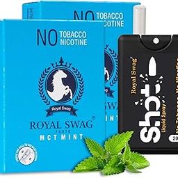 ROYAL SWAG Ayurvedic Cigarette Herbal Mint (MCT) Nicotine Free and Tobacco Free Cigarettes with Shot - (20 Sticks + 1 Shot)-picture-18