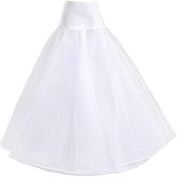 Petticoat Tulle Petticoat Crinoline Underskirt Slips for Bridal Wedding Dress Women's Silk Underskirt-image-4