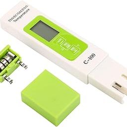 Tyenaza Pool Salt Tester,C-100 5 in 1 Salinity TDS EC Seawater Tester Multifunction Water Quality Tester with Backlight Water Quality Tester Water Quality Testing-image-32