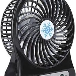 DMDENT Mini Fan USB Powered Portable Personal Handheld Fan Electric Fan with LED Light for Home or Travel Outdoor Travel Fan Portable Mini Fan-image-9