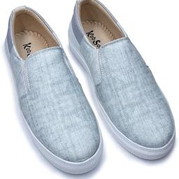 Loafers Sneakers for Women (Shades of Grey Stitch)-image-34