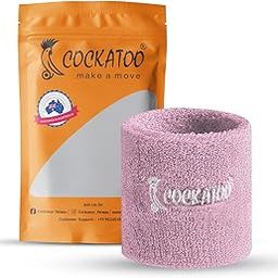 Cockatoo Wrist Band for Men and Women Gym, Badminton, Workout (Pack of 1, Pink)-image-38