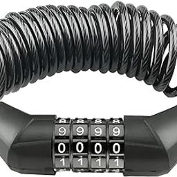 AUTOGUYS CL-3 Heavy Duty Wire Cable Lock Anti Theft Lock for Multipurpose use for Bike, Cycle Lock, Helmet Lock (Multicolour)-29